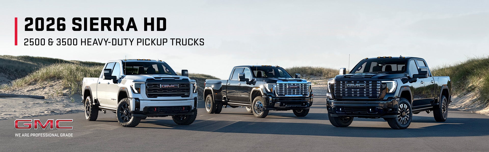2026 Sierra HD 2500 & 3500 HD Pickup Trucks